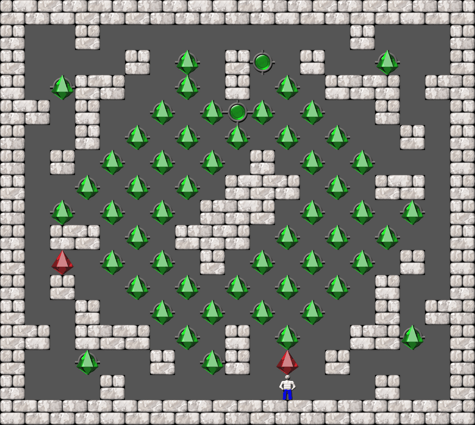 Sokoban Mass Remodel level 1598